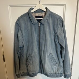 American Eagle collared bomber jacket